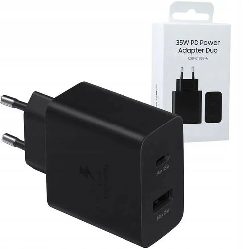 SZYBKA ŁADOWARKA DUO 2x USB 35W 1x USB-A + 1x USB-C DLA SAMSUNG GALAXY DUO na Arena.pl