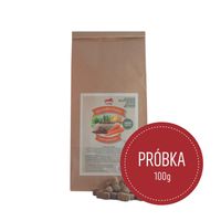 Jagnięcina z warzywami dla psa próbka 100g | karma z kamiennego pieca