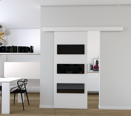 DRZWI PRZESUWNE E100 106X205cm, 4 KOLORY na Arena.pl