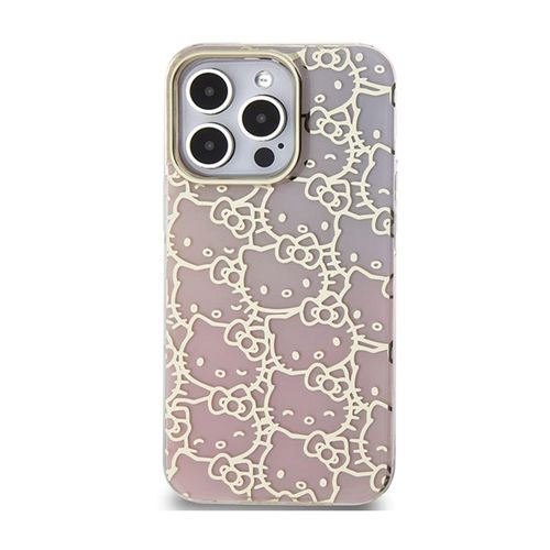 Hello Kitty IML Gradient Electrop Crowded Kitty Head - Etui iPhone 15 Pro na Arena.pl