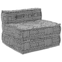 Modułowa sofa Jasnoszary 70 x 70 x 56 cm tkanina