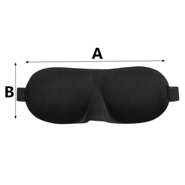 Opaska na oczy do spania, maska 3D do snu zdjęcie 7