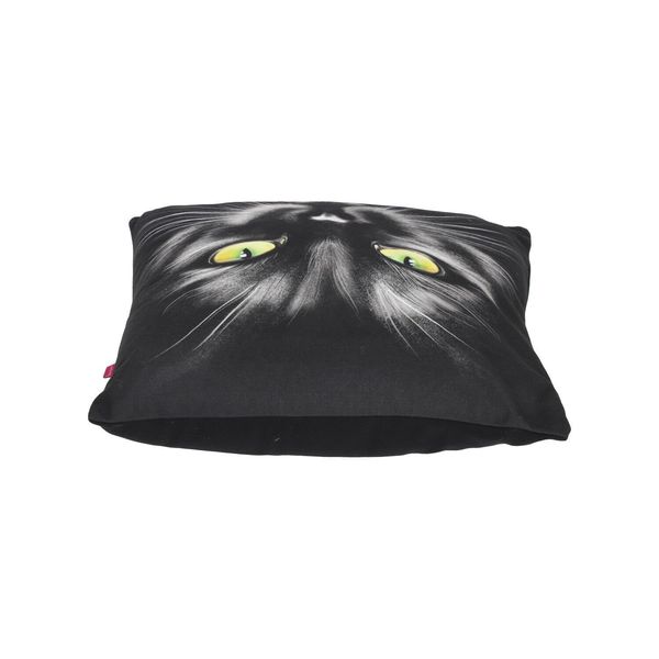 BER. Poduszka kot NERO L 40x40cm zdjęcie 4