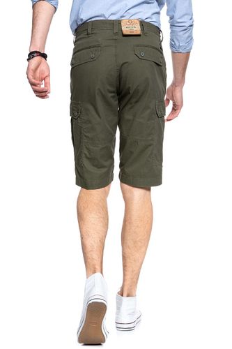 WRANGLER BASIC CARGO SHORT ARMY GREEN W13QH830K W33 na Arena.pl