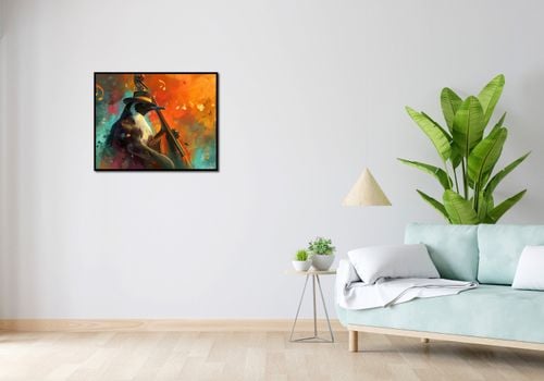 Plakat 76x60,5cm Pingwinia Nuta na Arena.pl