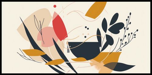 Plakat 91,3x44,5cm Porywista Flora na Arena.pl