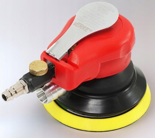 SZLIFIERKA OSCYLACYJNA PNEUMATYCZNA MIMOŚRODOWA DREWNA METALU 125mm 2,5mm na Arena.pl