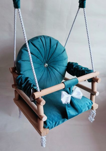 HUŚTAWKA 3w1 DLA DZIECI TURKUS DOM OGRÓD POKOJOWA zdjęcie 5