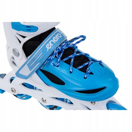 REGULOWANE ŁYŻWOROLKI WROTKI ŁYŻWY DLA DZIECI 4W1 ENERO 30-33 NIEBIESKIE na Arena.pl