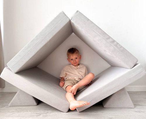 sofa modułowa MINI - szary na Arena.pl