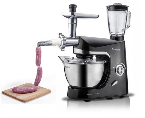 Robot kuchenny TurboTronic planetarny mikser blender 2000w misa 5L Srebrny na Arena.pl