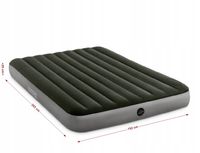 Materac dwuosobowy z pompką dmuchany rodzinny duży 203x152x25cm INTEX 64763