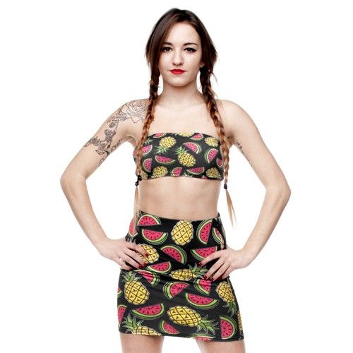 TUBE TOP ANANASY I ARBUZY na Arena.pl