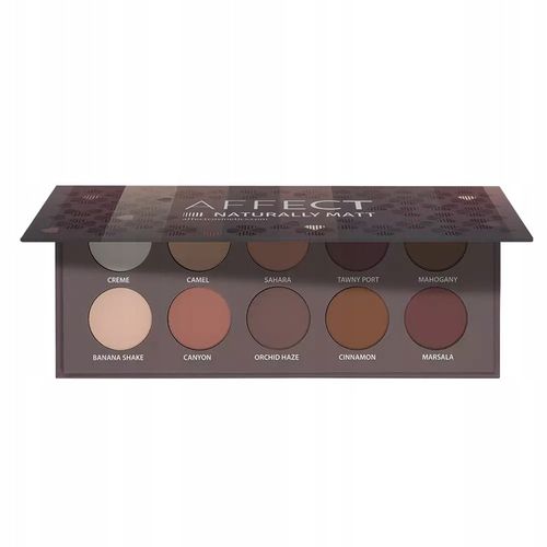 Affect Paleta prasowanych cieni Naturally Matt na Arena.pl