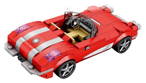 Zestaw Klocków Auto Kabriolet Czerwony 311El. na Arena.pl