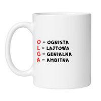 KUBEK Z IMIENIEM "OLGA"
