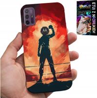 ETUI DO MOTOROLA MOTO G10 POWER - BOKS, SPORTY WALKI WOJOWNICY MMA WZORY