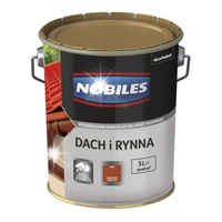NOBILES FARBA DACH I RYNNA BRĄZ CEGLASTY 8004 5L