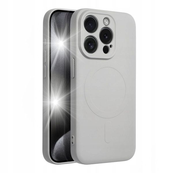 Plecki niktrade do Apple iPhone 15 Pro szary zdjęcie 1