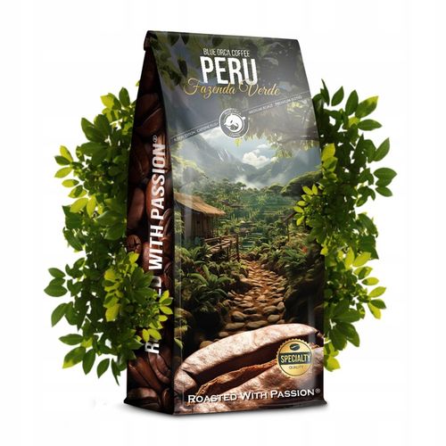Kawa ziarnista 1kg PERU FAZENDA VERDE Fusion Edition Blue Orca + na Arena.pl