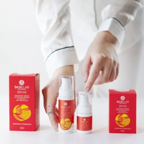 BasicLab emulsyjne serum 0.5% czysty retinol wit C na Arena.pl