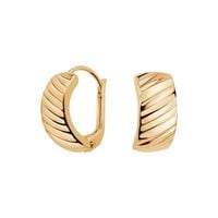 złote kolczyki diamentowane z żółtego złota 333 - szarnir - kgx21315