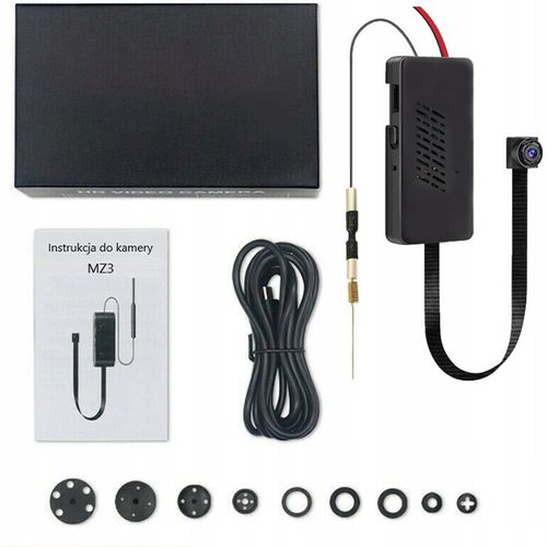 MINI KAMERA SZPIEGOWSKA UKRYTA WIFI DETEKCJA RUCH PODGLĄD ZDALNY NA na Arena.pl