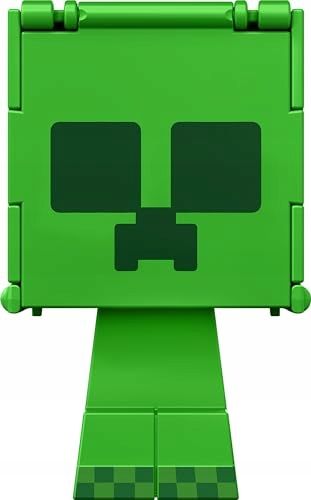 Figurka MATTEL Minecraft Creeper z transformacją 2w1 HTL46 zdjęcie 1
