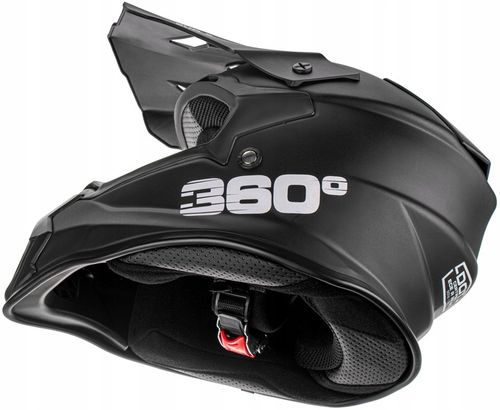 KASK MOTOCYKLOWY CROSS ENDURO ATV MTB NA QUADA HOMOLOGACJA 360° EVO2 XXS na Arena.pl