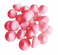 DEKORACJA POSYPKA małe bezy beziki różowe 2cm - 50g