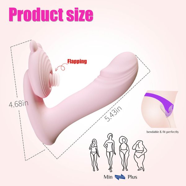 Silicone Vibrator 3 Speeds, 6 FrequenciesFinger Function, Heating + App zdjęcie 7
