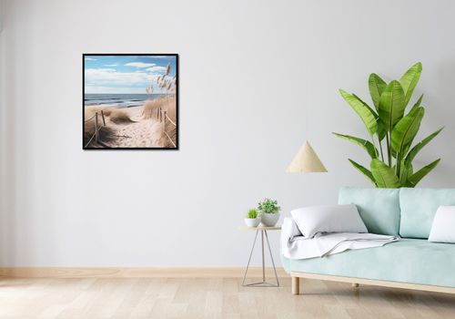 Plakat 70x70cm Nadmorski Most na Arena.pl
