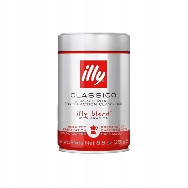 Kawa mielona illy Moka 250g zdjęcie 1