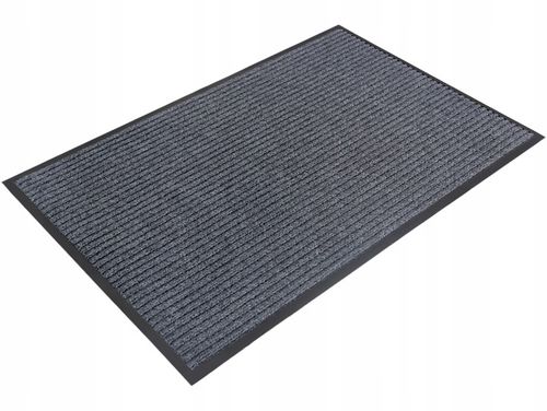 WYCIERACZKA POD DRZWI ZEWNĘTRZNA WEJŚCIOWA 90X150 DUŻA MATA DO BUTÓW SZARA na Arena.pl