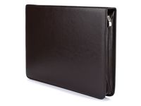 Beltimore brązowy męski biwuar aktówka teczka organizer dla handlowca I56