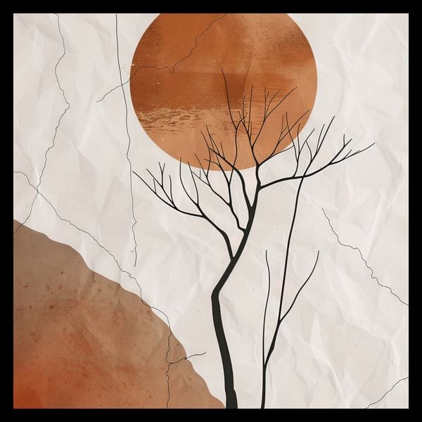 Plakat 30x30cm Surowość Pustyni zdjęcie 2