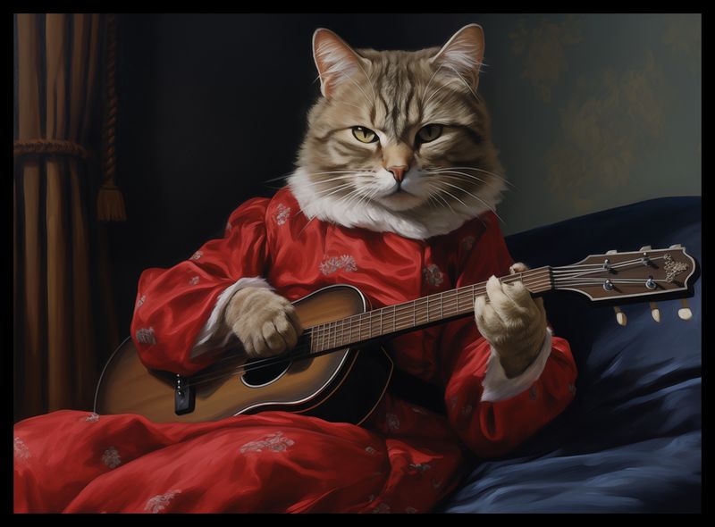 Plakat 55x40cm Melodia Kociej Łapy zdjęcie 2