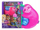 LALKA POLLY POCKET TOREBKA RODZINA LENIWCÓW zestaw do zabawy dla dzieci