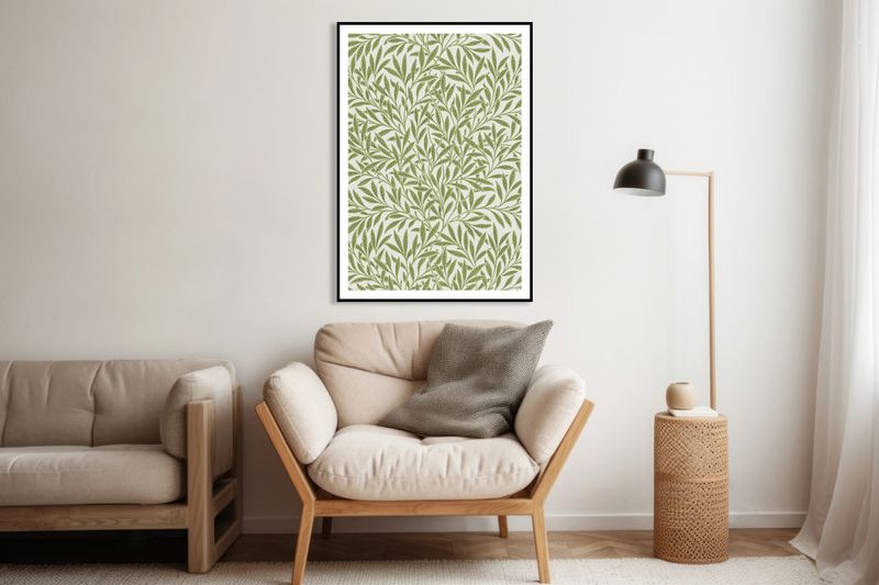 Plakat 40x60cm Willow Pattern, Morris Vintage do Salonu zdjęcie 8