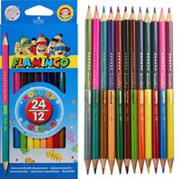 ND39_342458 KREDKI OLO 2STR 24KOL/180 FLAMINGO WB