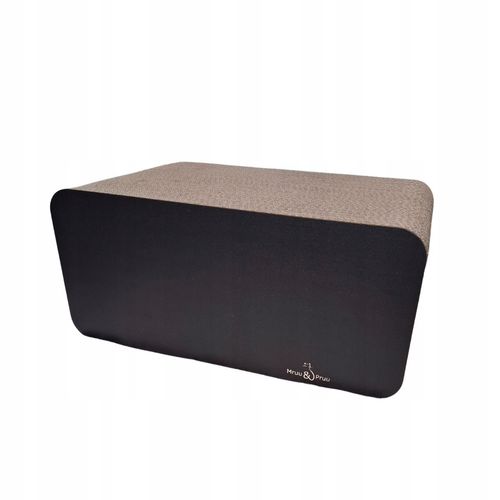 Drapak dla kota PIKSEL | czarny | 46 x 21 x 30 cm | Mruu&Pruu na Arena.pl