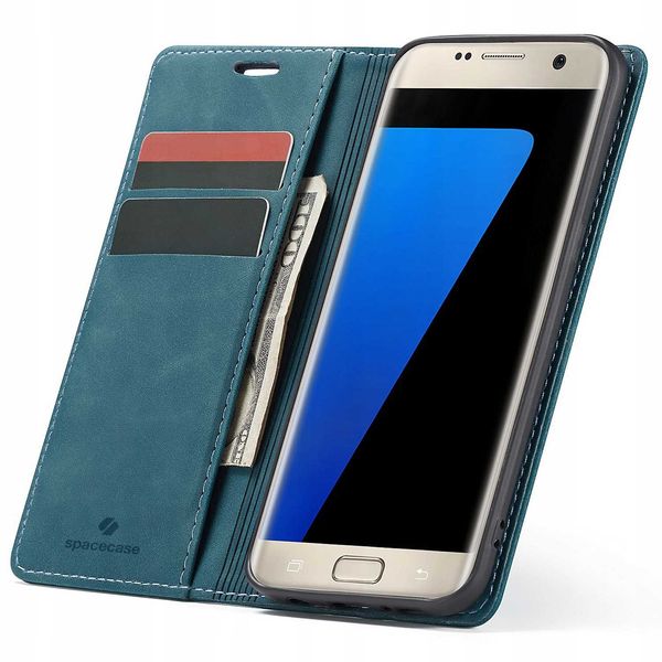 Spacecase Wallet Galaxy S7 Edge Blue zdjęcie 1