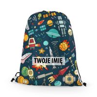 WORKO-PLECAK DZIECIĘCY z Twoim imieniem Kosmos 135