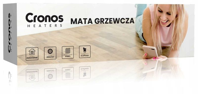 Mata Grzewcza Cronos Blue 150W 2M2 zdjęcie 12