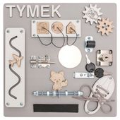 TABLICA MANIPULACYJNA SENSORYCZNA imię GRATIS