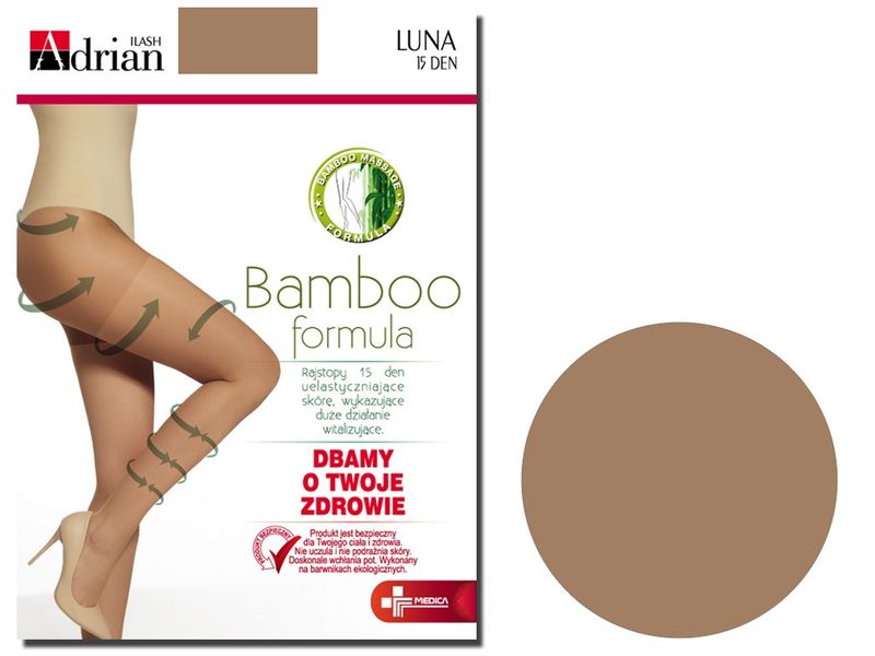 Rajstopy Luna 15 den gładkie uelastyczniające Claro 2 zdjęcie 1