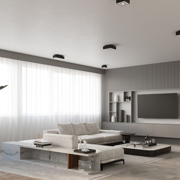 Plafon MONO 1 czarny zdjęcie 5