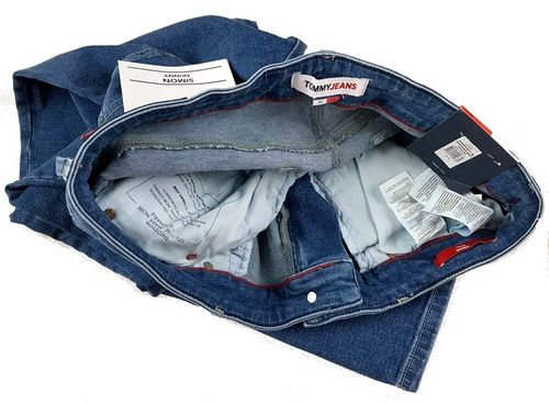 Tommy Hilfiger męskie jeansy Tommy Jeans Simon -Skinny DM0DM16019 - W34/L34 na Arena.pl