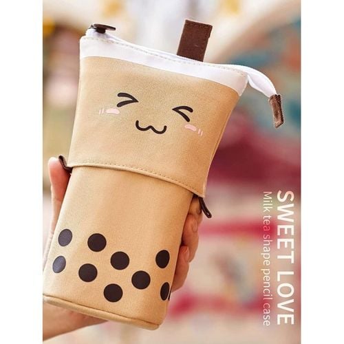 Składany Piórnik Saszetka Kremowy Pr08 na Arena.pl