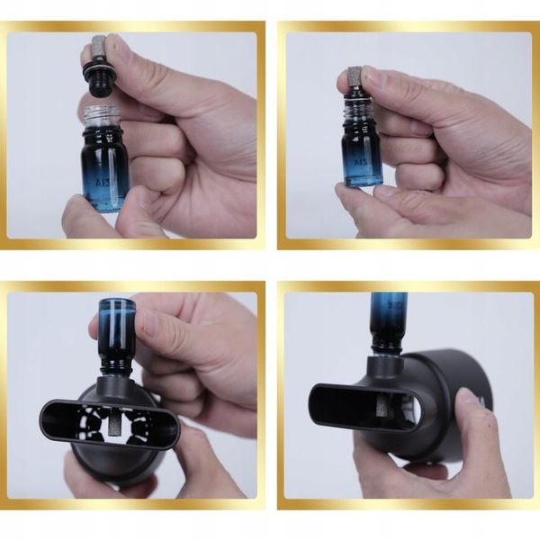 LUMINEO suszarka PRO do włosów 2400W 5w1 jonizacja dyfuzor olejków 3x serum zdjęcie 6